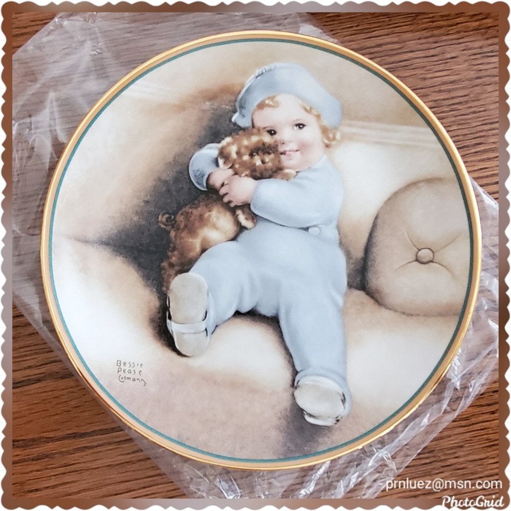 Bessie Pease Gutmann Plate, "Going to Town"
